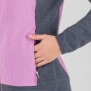 Karpos AVERAU dámska FULL-ZIP mikina s kapucňou flíska bloom/ombre blue