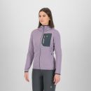 Karpos Antermoia Hoodie Dámska Flíska Lavender/Woodl.Gray