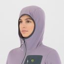 Karpos Antermoia Hoodie Dámska Flíska Lavender/Woodl.Gray