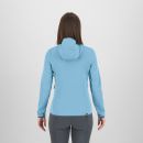 Karpos Antermoia Hoodie dámska flíska Sky Blue/Blue Mirage