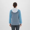 Karpos Rocchetta Vogue Hoodie Halfp Zip dámsa flíska Ashley Blue/Sky Blue/Bright White