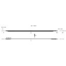 špice Carbon / Titan STRAIGHTPULL Aero WIDE 2,7gr