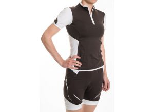 Sportful Anakonda 9 Dres dámsky hnedý/biely