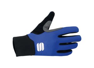 Sportful Engadin softshell rukavice modré