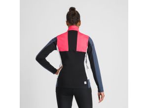 Sportful SQUADRA dámska bunda galaxy blue/raspberry pink