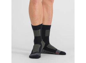 Sportful WARM WOOL ponožky black/dark gray