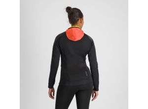 Sportful CARDIO dámska bunda black/military green/pompelmo
