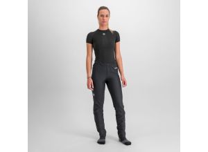 Sportful SQUADRA dámske nohavice s krátkym zipsom čierna