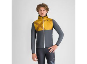 Sportful RYTHMO bunda black oyster/wood yellow
