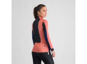 Sportful Apex Light dámska bunda dusty red/blue