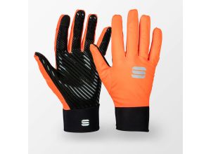 Sportful Fiandre Light rukavice čierne/oranžové