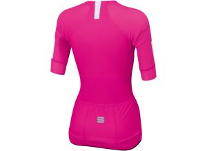 Sportful Bodyfit EVO dámsky dres ružový/biely
