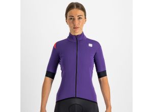 Sportful Fiandre Light NoRain dámska bunda s kr. rukávom  fialová