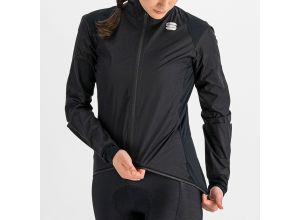 Sportful Hot Pack No Rain dámska cyklo bunda čierna