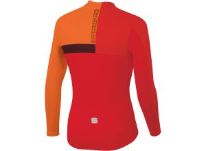 Sportful Bold Thermal dres tmavoružový/červený/oranžový