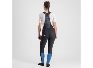 Sportful CLASSIC dámske nohavice s trakmi black blue denim