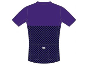 Sportful Checkmate dres fialový