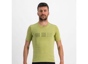 Sportful Giara Cyklistické tričko žltozelené