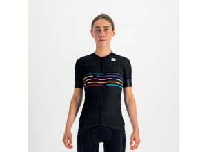 Sportful Vélodrome dámsky dres s krátkym rukávom čierny