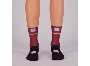 Sportful Light dámske ponožky vínovočervené