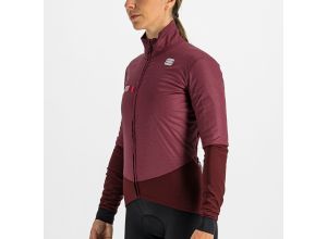 Sportful BODYFIT PRO dámska bunda vínová