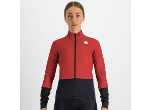 Sportful TOTAL COMFORT dámska bunda tmavočervená