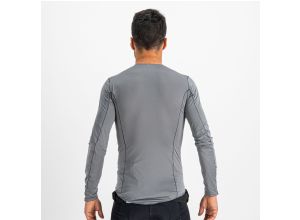 Sportful MIDWEIGHT LAYER tričko s dl. rukávom sivé