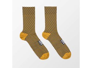 Sportful Checkmate Ponožky hnedé/modré