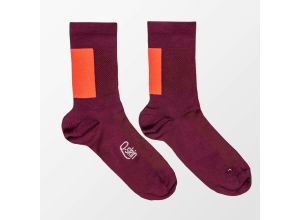 Sportful Snap Ponožky slivkové/červené