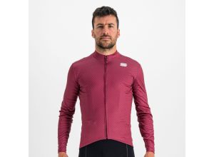 Sportful CHECKMATE THERMAL dres slivkový/červený/červený grepfruit