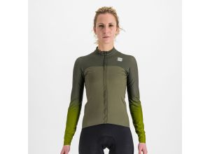 Sportful BODYFIT PRO THERMAL dámsky dres kaki/zelený