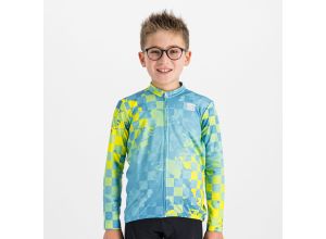 Sportful KID Thermal detský dres žltý/modrý