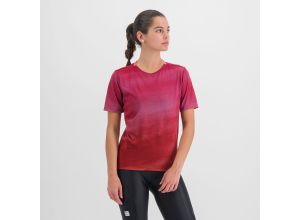 Sportful FLOW GIARA dámske tričko cayenna red pink