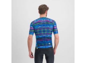 Sportful GLITCH BOMBER dres multicolor blue