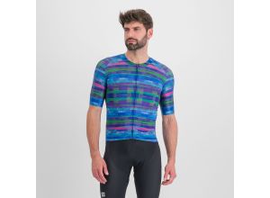 Sportful GLITCH BOMBER dres multicolor blue