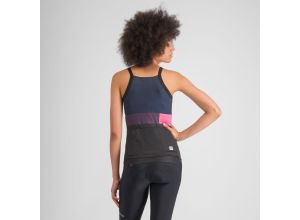 Sportful SNAP dámsky top black galaxy blue