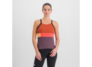 Sportful SNAP dámsky top huckleberry cayenna red