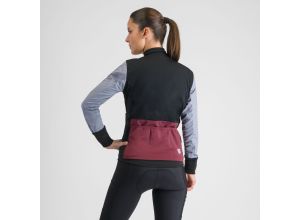 Sportful SUPERGIARA dámska bunda black cement violet