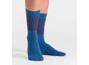 Sportful CHECKMATE WINTER ponožky blue denim