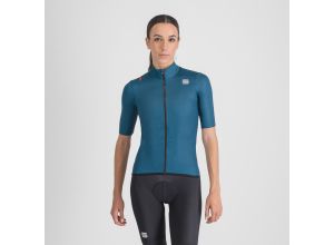 Sportful FIANDRE LIGHT dámska bunda s krátkym rukávom teal blue