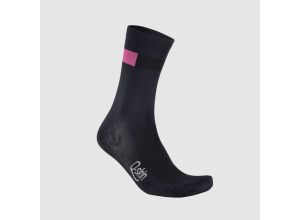 Sportful SNAP dámske ponožky black  carmine rose