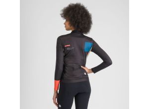 Sportful BREAKOUT SUPERGIARA THERMAL dámsky dres black teal blu pompelmo