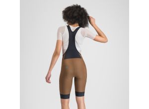 Sportful GIARA 2 dámske kraťasy s trakmi coffee brown