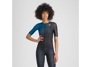 Sportful LIGHT dámsky dres teal blue/black