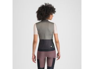 Sportful SUPERGIARA LOGO dámsky dres gun metal/pink