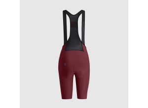 Sportful Colorful Pulse dámske kraťasy s trakmi Red Wine