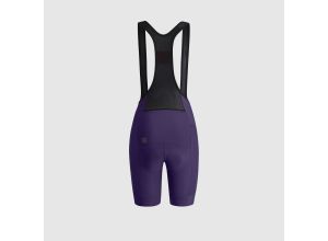 Sportful Colorful Pulse dámske cyklo šortky s trakmi Deep Purple