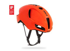 PRILBA kask Utopia Orange fluo