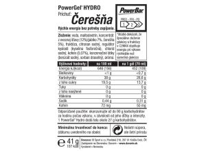 PowerBar PowerGel Hydro Čerešňa 67ml