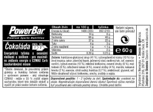 PowerBar Energize tyčinka 55g Čokoláda